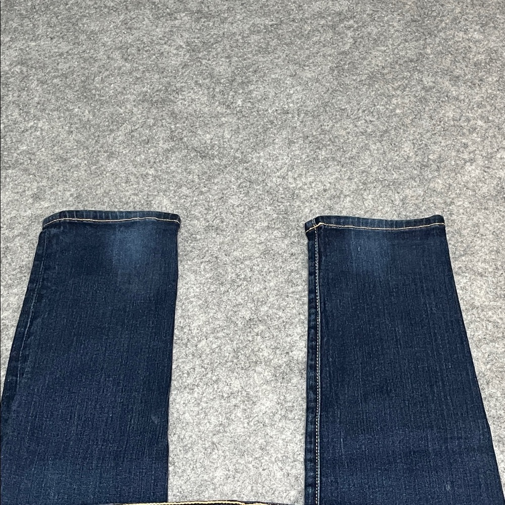 Women’s 7 For All Mankind The Skinny Dark Blue Jeans - Picture 6 of 8